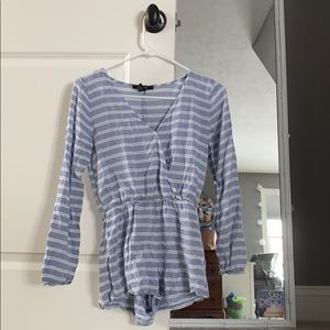 baby blue romper